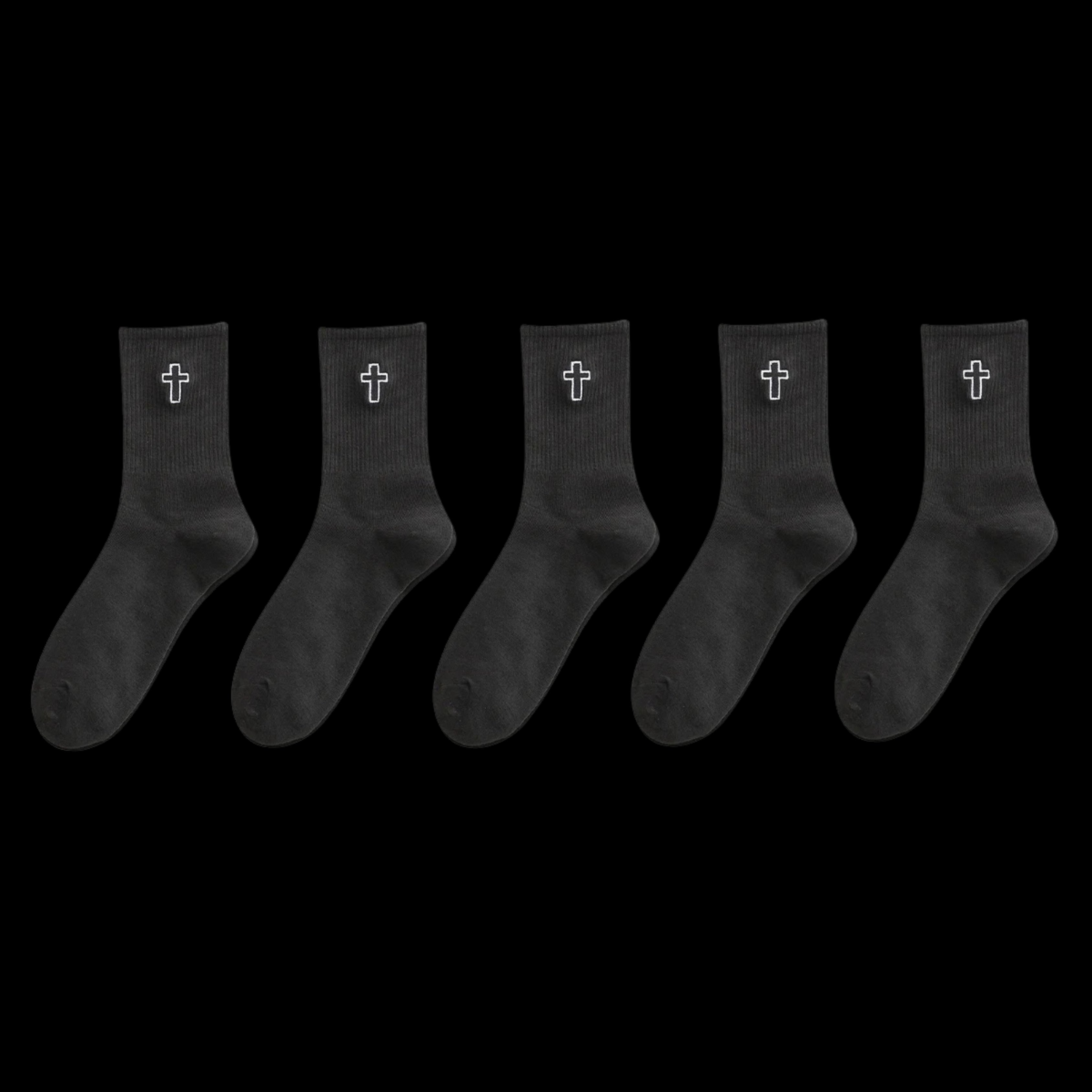 Marked by Faith- Premium Crew Socks