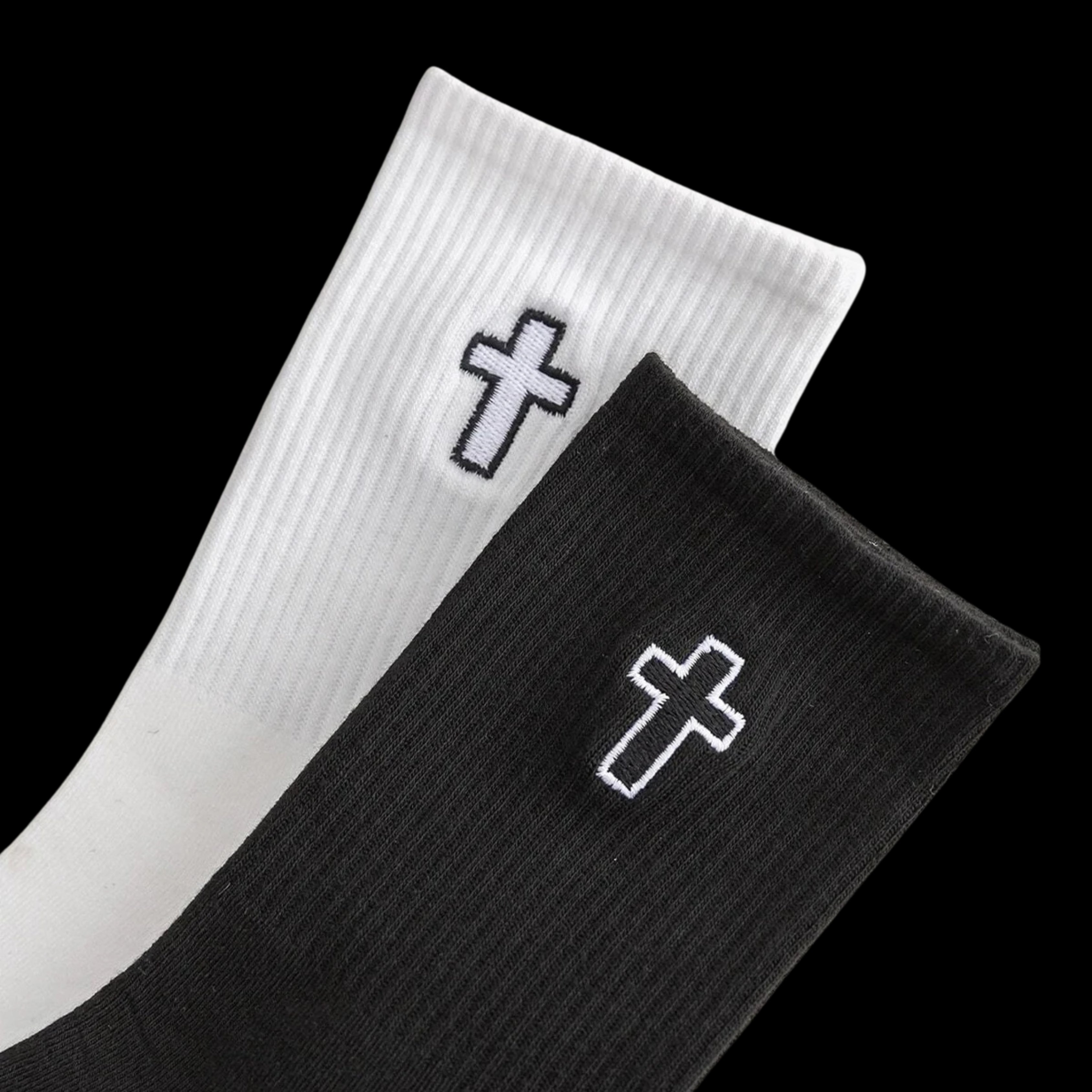 Marked by Faith- Premium Crew Socks
