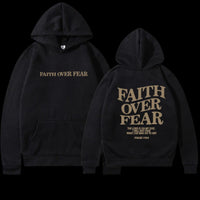 Faith Over Fear- Oversized Hoodie