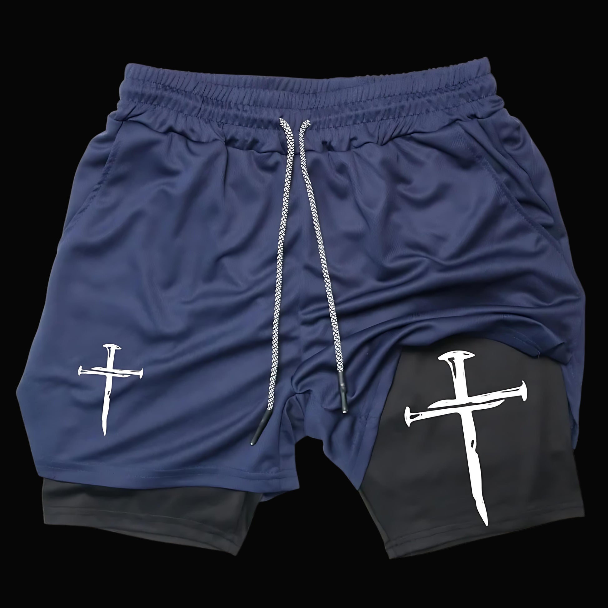 Three Nail Cross Compression Shorts
